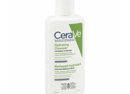 CeraVe - Hydrating Cleanser Travel Size- For Dry To Normal Skin | 87 mL