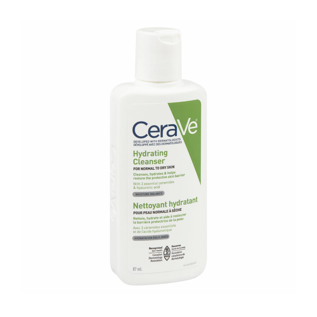 CeraVe - Hydrating Cleanser Travel Size- For Dry To Normal Skin | 87 mL