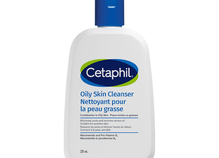 Cetaphil - Oily Skin Cleanser with Niacinamide and Pro-Vitamin B5 | 236 mL
