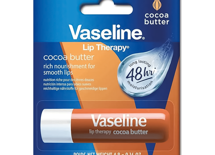 Vaseline - Lip Therapy Lip Balm, Cocoa Butter | 1 Unit