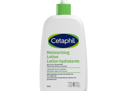 Cetaphil - Lotion hydratante pour peaux très sèches à normales | 236 mL