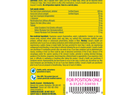 Renew Life - FibreSMART | 240 Capsules