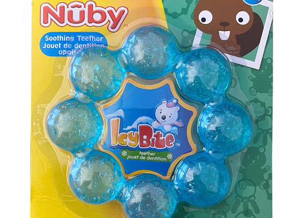 Nuby - Soothing IcyBite Teether Bite Ring | 1 Pack
