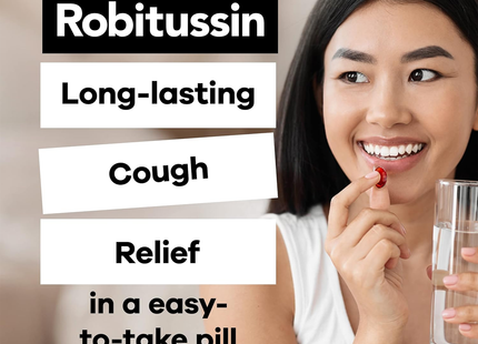 Robitussin - DM 8 HR Relief Coughgels | 20 Liqui-Gels