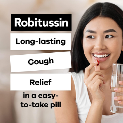 Robitussin - Gels contre la toux DM 8 HR | 20 gels liquides