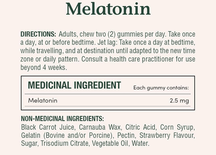 Nature's Bounty - Gummies à la mélatonine | 60 gommes