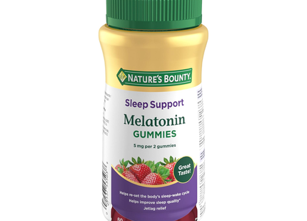 Nature's Bounty - Gummies à la mélatonine | 60 gommes