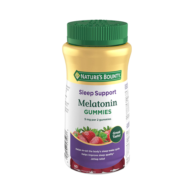 Nature's Bounty - Gummies à la mélatonine | 60 gommes