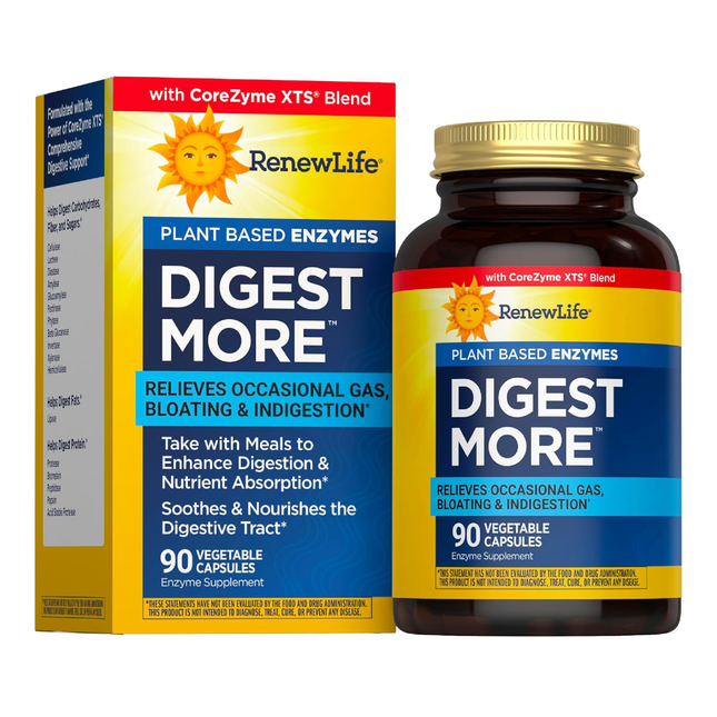 Renew Life - DigestMORE HCI | 90 gélules