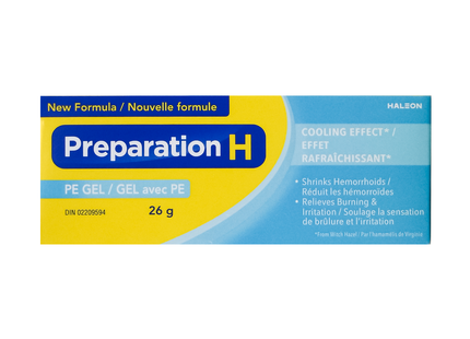Preparation H - Cooling Effect PE Gel | 26 g