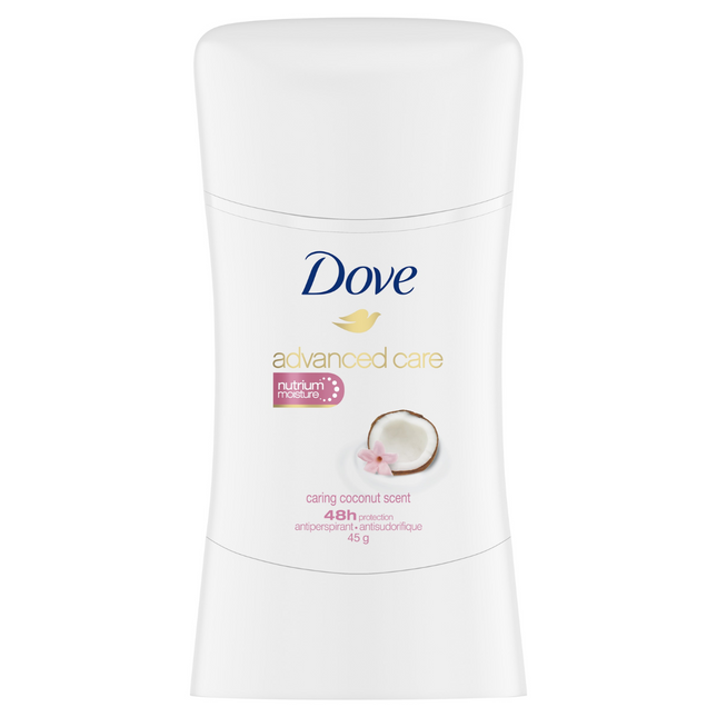 Dove - Antisudorifique Advanced Care 48 heures parfum de noix de coco | 45g