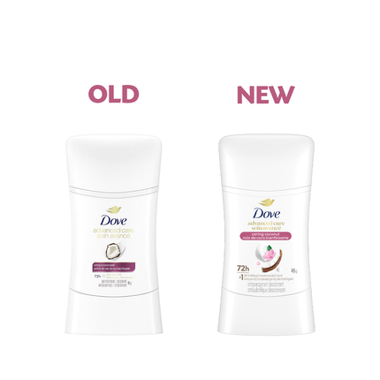 Dove - Advanced Care 72 Hour Antiperspirant, Caring Coconut | 45 g