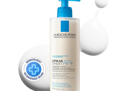 La Roche-Posay - Anti Itching & Replenishing Cleansing Cream with Lipikar Syndet | 400 mL