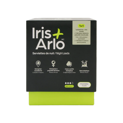 Iris + Arlo - Serviettes de nuit | 10 serviettes