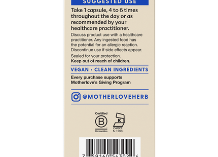 Motherlove - Goat's Rue | 120 Capsules