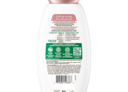 Garnier - Shampooing apaisant à l'avoine Whole Blends - Crème au lait d'avoine et au riz | 370 ml