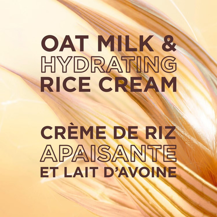 Garnier - Shampooing apaisant à l'avoine Whole Blends - Crème au lait d'avoine et au riz | 370 ml