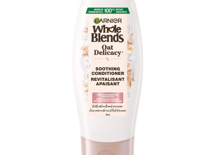 Garnier - Après-shampoing apaisant Whole Blends, Délicatesse d'avoine | 370 ml