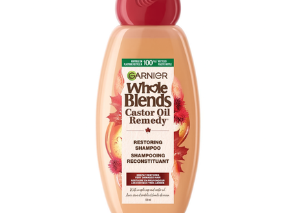 Garnier - Whole Blends Castor Oil Remedy Restoring Shampoo | 370 mL