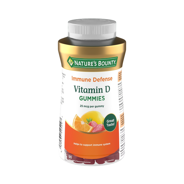 Nature's Bounty - Vitamin D3 Gummies | 90 Gummies