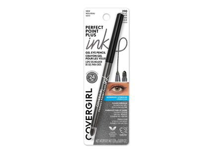 COVERGIRL - Perfect Point Plus Ink Gel Eye Pencil - Metallic Slate 290 | 0.28 g