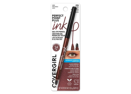 COVERGIRL - Crayon pour les yeux gel à encre Perfect Point Plus - Bourgogne éblouissant 295 | 0,28g