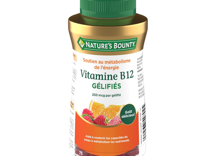 Nature's Bounty - Bonbons gélifiés à la vitamine B12 | 75 gommes