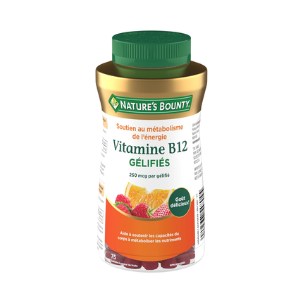 Nature's Bounty - Vitamin B12 Gummies | 75 Gummies