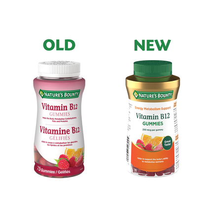 Nature's Bounty - Vitamin B12 Gummies | 75 Gummies