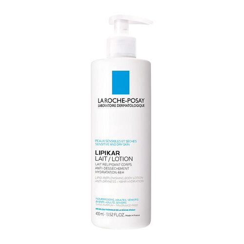 La Roche-Posay - Lotion Lipikar Lait - Lait Corps Relipidant - Sans Parfum | 400 ml