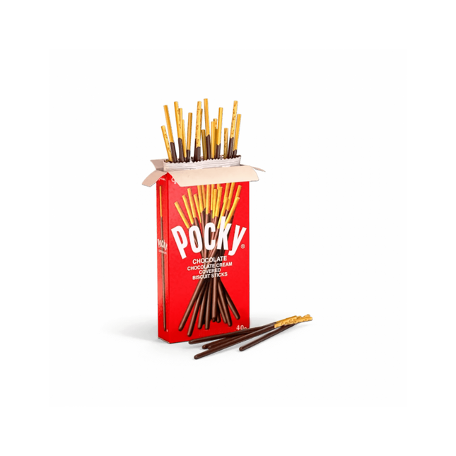 Pocky - Chocolate Cream Coated Biscuit Sticks | 40 g