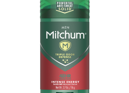 Mitchum - Men Triple Odor Defense 48H Intense Energy Antiperspirant & Deodorant | 76 g