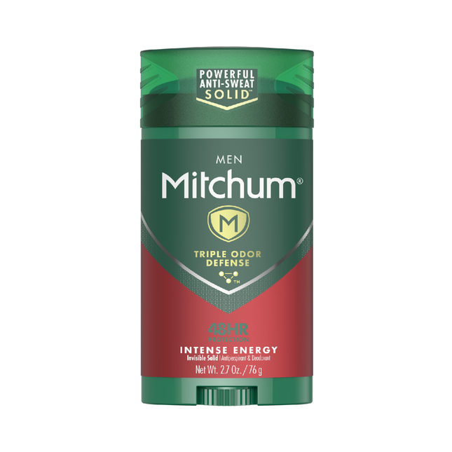 Mitchum - Men Triple Odor Defense 48H Intense Energy Antiperspirant & Deodorant | 76 g