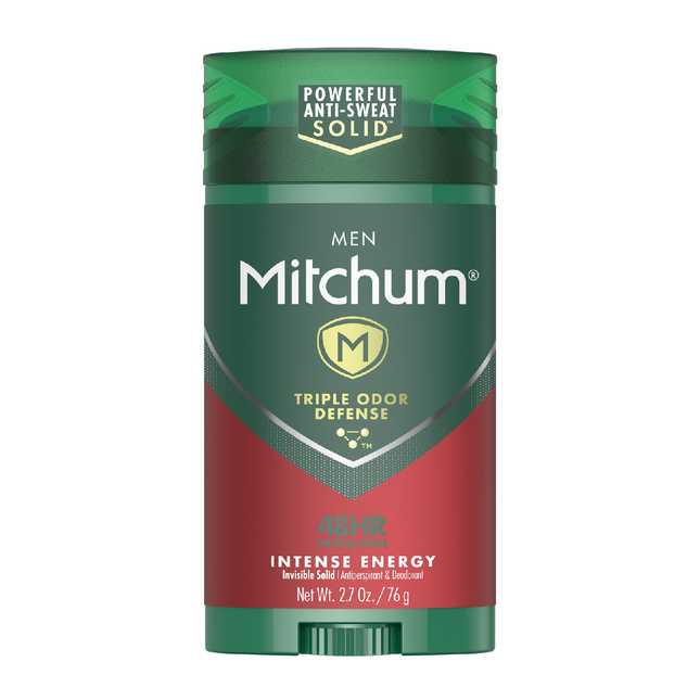 Mitchum - Men Triple Odor Defense 48H Intense Energy Antiperspirant & Deodorant | 76 g