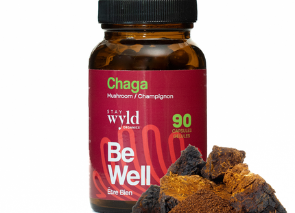 Stay Wyld Organics - Chaga | 90 Capsules