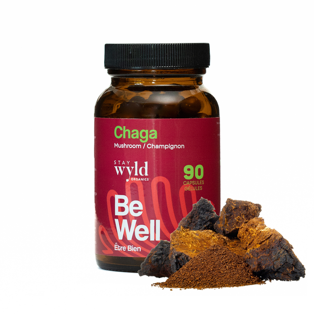 Stay Wyld Organics - Chaga | 90 Capsules
