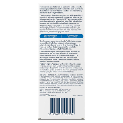CeraVe - Hydrating Serum with Hyaluronic Acid