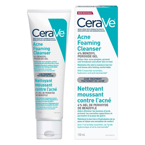 CeraVe - Nettoyant moussant contre l'acné | 150ML