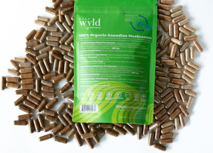Stay Wyld Organics - Daily Defend 5-Blend Mushrooms | 90 Capsules