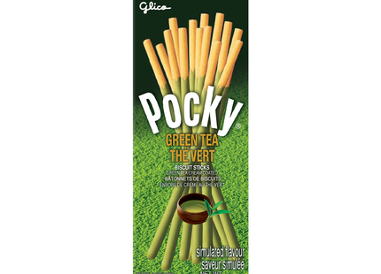 Pocky - Green Tea Cream Coated Biscuits Sticks | 40 g