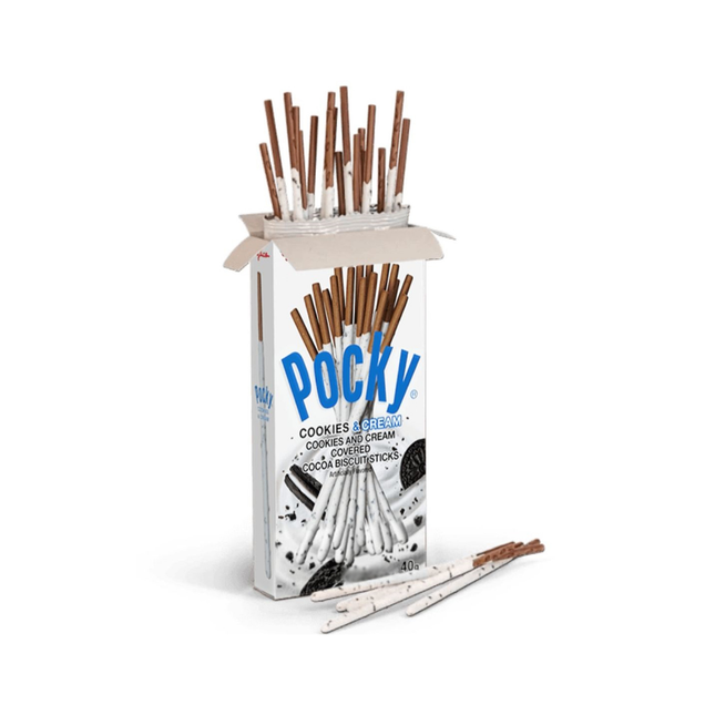 Pocky - Cookies & Cream Biscuit Sticks | 40 g