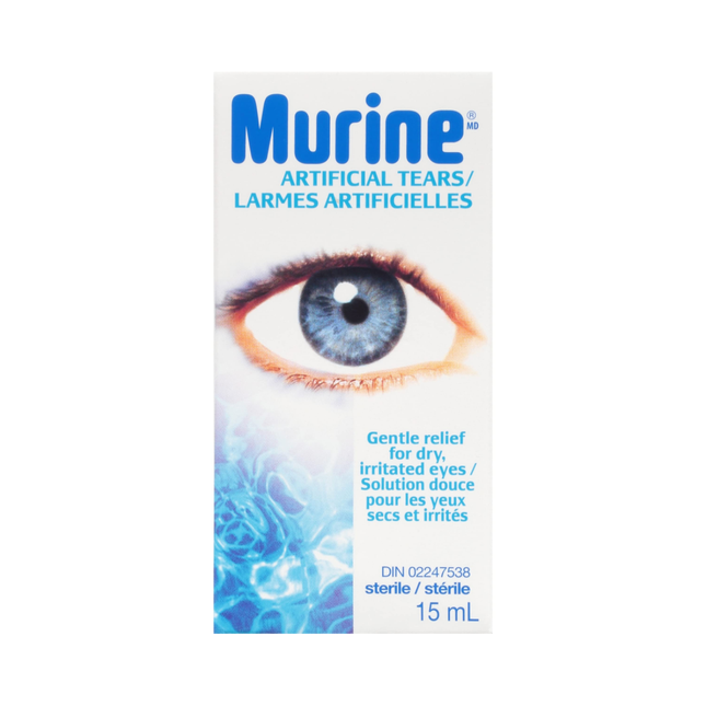 Larmes supplémentaires murines pour yeux secs et irrités | 15 ml