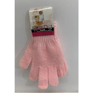 Bath Toolz – Gants exfoliants – Couleurs assorties | 1 paire