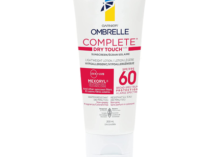 Garnier Ombrelle - Lotion complète pour le corps - SPF 60 | 200 ml