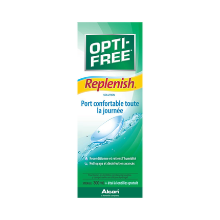 Opti-Free Replenish Contact Solution for All Day Comfort | 300 ml