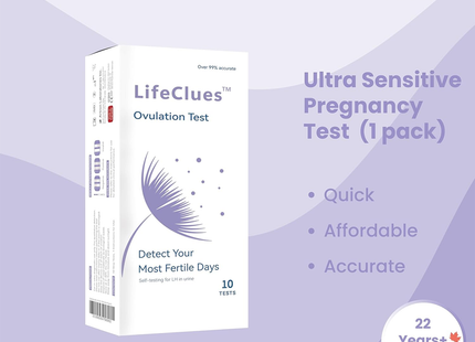 LifeClues - Test d'ovulation | 10 épreuves