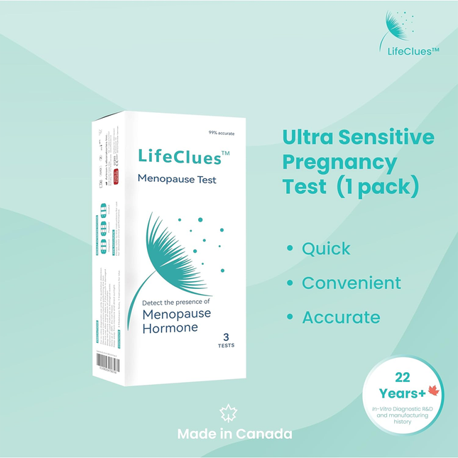 LifeClues - Menopause Test | 3 Tests