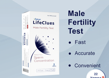 LifeClues - Test de fertilité masculine | 2 épreuves 