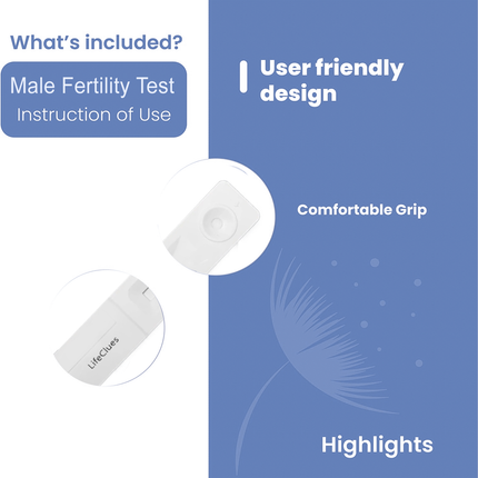 LifeClues - Test de fertilité masculine | 2 épreuves 