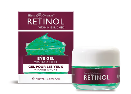Skincare LdeL Cosmetics - Retinol Eye Gel, Vitamin A + C + E | 15 g